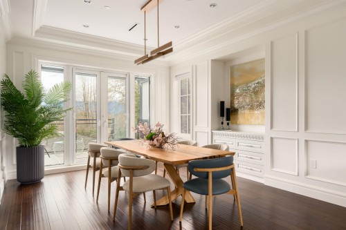 3955 Broadway W, Vancouver, BC - Indoor Photo Showing Dining Room