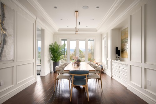 3955 Broadway W, Vancouver, BC - Indoor Photo Showing Dining Room