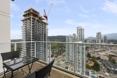 3601-657 Whiting Way, Coquitlam, BC - Outdoor With Balcony With View