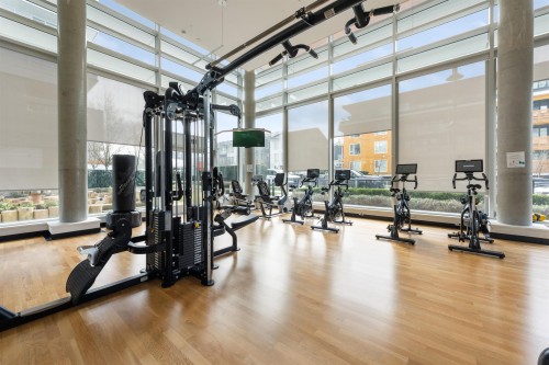 3601-657 Whiting Way, Coquitlam, BC - Indoor Photo Showing Gym Room