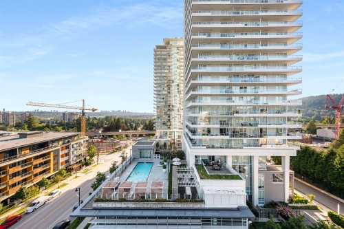 3601-657 Whiting Way, Coquitlam, BC - Outdoor With Balcony With Facade