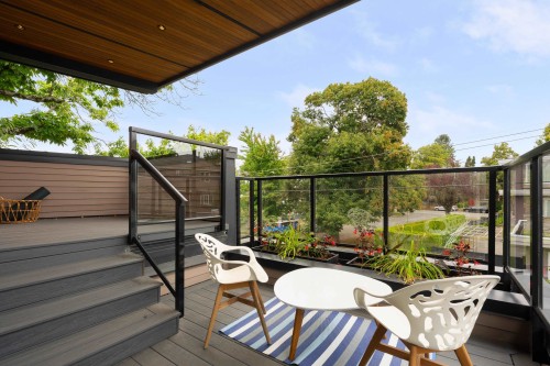 7380 Ashburn Street, Vancouver, BC - Outdoor With Deck Patio Veranda With Exterior