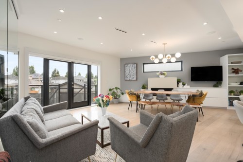7380 Ashburn Street, Vancouver, BC - Indoor Photo Showing Living Room
