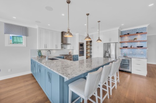 1126 Ioco Road, Port Moody, BC - Indoor Photo Showing Kitchen With Upgraded Kitchen