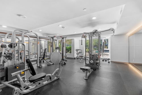 1002-3200 Corvette Way, Richmond, BC - Indoor Photo Showing Gym Room