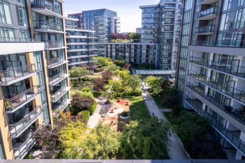1002-3200 Corvette Way, Richmond, BC - Outdoor With Balcony