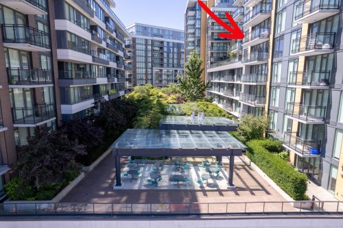 1002-3200 Corvette Way, Richmond, BC - Outdoor With Balcony