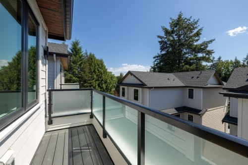 4-3874 Winlake Crescent, Burnaby, BC - Outdoor With Balcony With Exterior