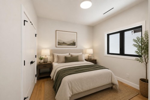 4-3874 Winlake Crescent, Burnaby, BC - Indoor Photo Showing Bedroom