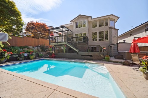24781 Mcclure Drive, Maple Ridge, BC - Outdoor With In Ground Pool With Deck Patio Veranda