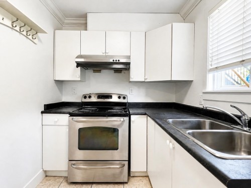 2388 5Th Avenue E, Vancouver, BC - Indoor Photo Showing Kitchen With Double Sink