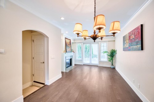 5483 Dunbar Street, Vancouver, BC - Indoor Photo Showing Other Room With Fireplace