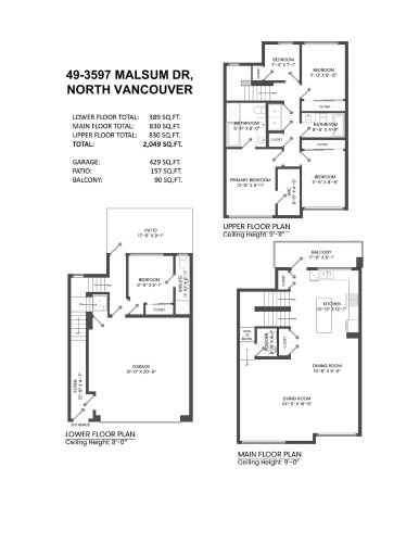 49-3597 Malsum Drive, North Vancouver, BC - Other