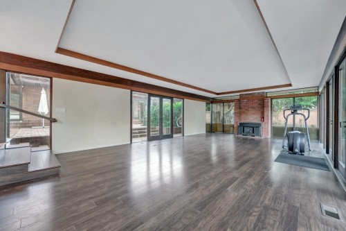 4290 Salish Drive, Vancouver, BC - Indoor Photo Showing Other Room With Fireplace