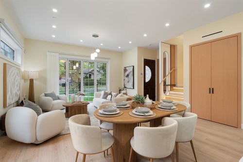 2-4503 15Th Avenue W, Vancouver, BC - Indoor Photo Showing Dining Room