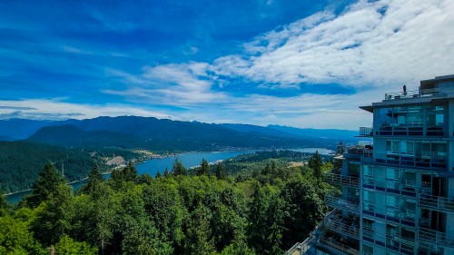 1507-9060 University Crescent, Burnaby, BC - Outdoor With Body Of Water With View