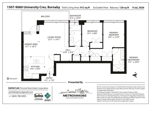 1507-9060 University Crescent, Burnaby, BC - Other