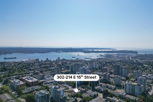 302-214 15Th Street E, North Vancouver, BC - Outdoor With Body Of Water With View