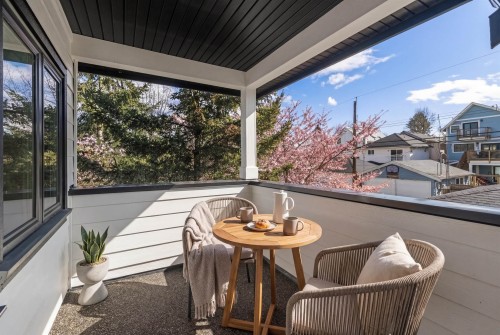 2138 Venables Street, Vancouver, BC - Outdoor With Balcony With Exterior