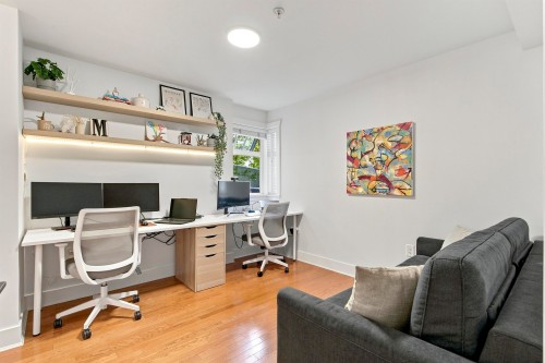 2460 Sasamat Street, Vancouver, BC - Indoor Photo Showing Office