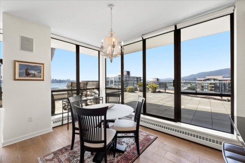 Ph2-124 1St Street W, North Vancouver, BC - Indoor Photo Showing Dining Room
