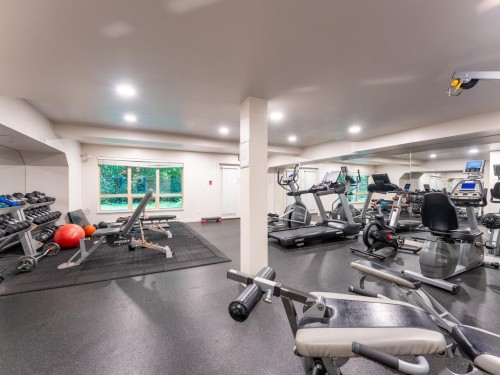 313-1677 Lloyd Avenue, North Vancouver, BC - Indoor Photo Showing Gym Room
