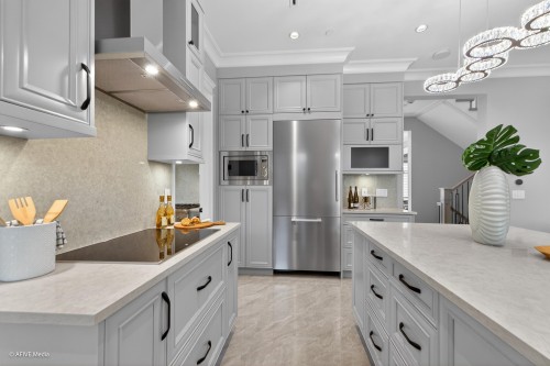 3349 37Th Avenue W, Vancouver, BC - Indoor Photo Showing Kitchen With Upgraded Kitchen