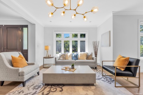 3491 40Th Avenue W, Vancouver, BC - Indoor Photo Showing Living Room