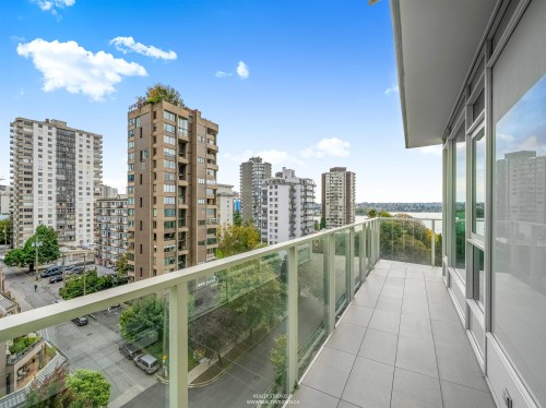 905-1221 Bidwell Street, Vancouver, BC - Outdoor With Balcony With View