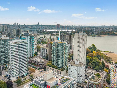 905-1221 Bidwell Street, Vancouver, BC - Outdoor With View