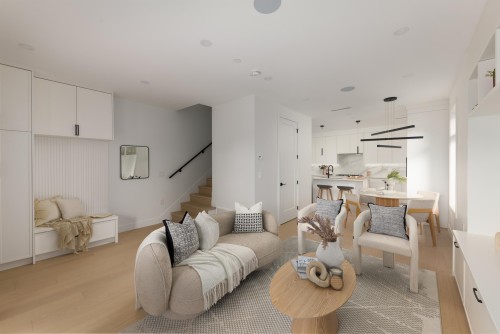 2-419 23Rd Avenue W, Vancouver, BC - Indoor Photo Showing Living Room
