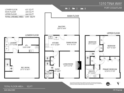 1310 Tina Way, Port Coquitlam, BC - Other