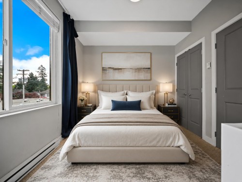 301-4372 Fraser Street, Vancouver, BC - Indoor Photo Showing Bedroom