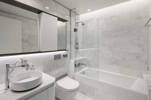 3102-1482 Robson Street, Vancouver, BC - Indoor Photo Showing Bathroom
