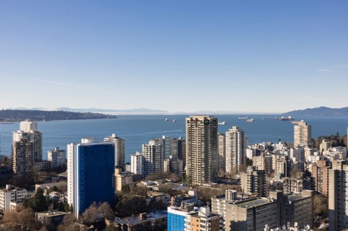 3102-1482 Robson Street, Vancouver, BC - Outdoor With Body Of Water With View