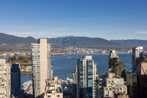 3102-1482 Robson Street, Vancouver, BC - Outdoor With Body Of Water With View