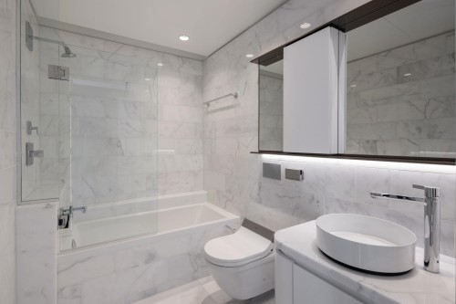 3102-1482 Robson Street, Vancouver, BC - Indoor Photo Showing Bathroom