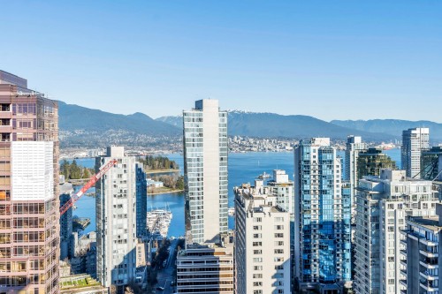 2402-1482 Robson Street, Vancouver, BC - Outdoor With Body Of Water With Facade