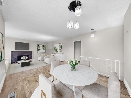 6299 Azure Road, Richmond, BC - Indoor With Fireplace