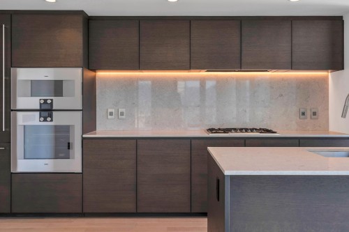 1303-1408 Robson Street, Vancouver, BC - Indoor Photo Showing Kitchen