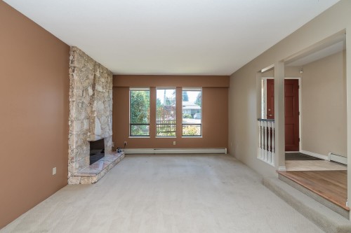 571 Berry Street, Coquitlam, BC - Indoor Photo Showing Other Room With Fireplace