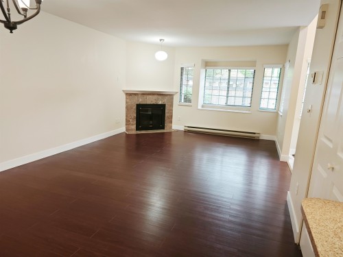 32-355 Duthie Avenue, Burnaby, BC - Indoor Photo Showing Living Room With Fireplace