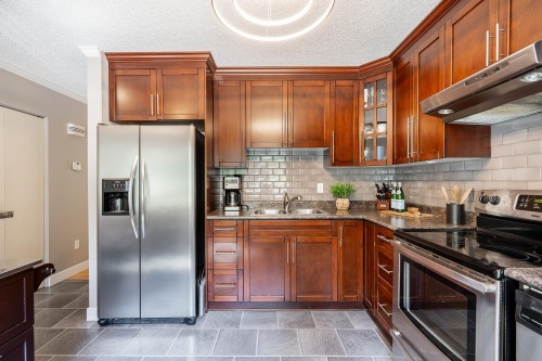 241B Evergreen Drive, Port Moody, BC - Indoor Photo Showing Kitchen With Double Sink