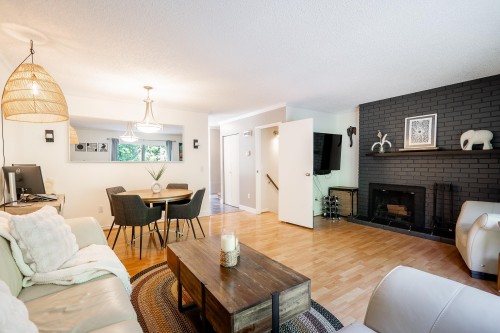 241B Evergreen Drive, Port Moody, BC - Indoor Photo Showing Living Room With Fireplace