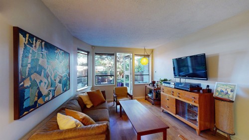 111-853 7Th Avenue E, Vancouver, BC - Indoor Photo Showing Living Room