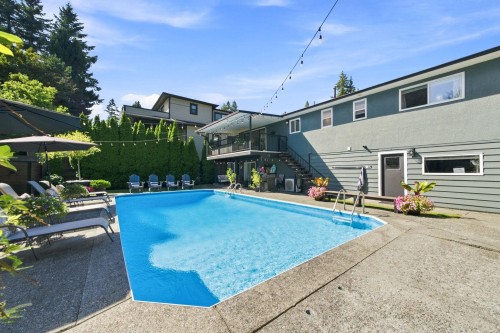 2282 Stanwood Avenue, Coquitlam, BC - Outdoor With In Ground Pool