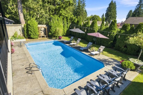 2282 Stanwood Avenue, Coquitlam, BC - Outdoor With In Ground Pool With Backyard