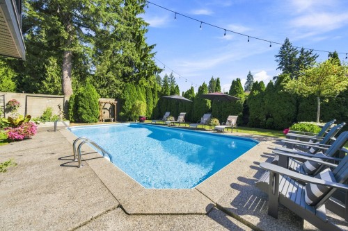 2282 Stanwood Avenue, Coquitlam, BC - Outdoor With In Ground Pool With Backyard