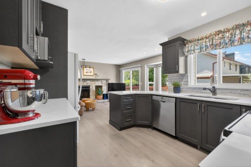 290 Santiago Street, Coquitlam, BC - Indoor Photo Showing Kitchen With Double Sink