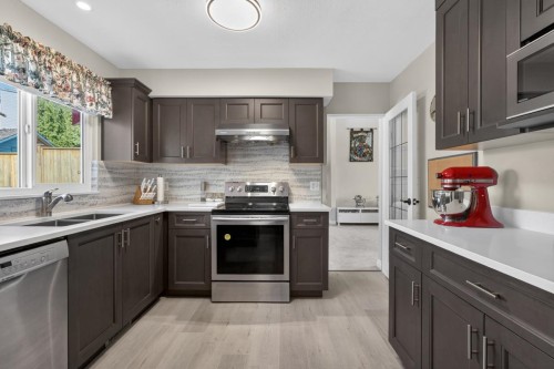 290 Santiago Street, Coquitlam, BC - Indoor Photo Showing Kitchen With Double Sink With Upgraded Kitchen